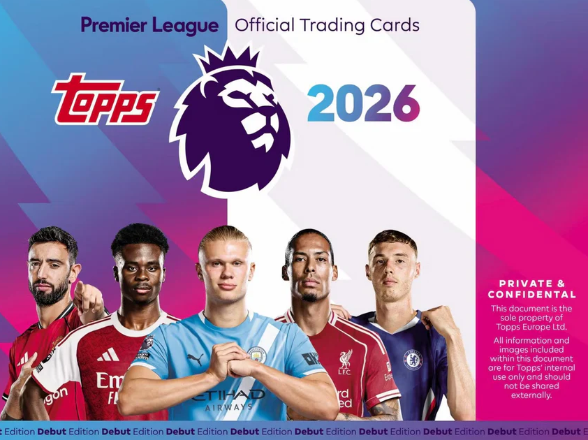 2025-26 Topps English Premier League Soccer Hobby Box