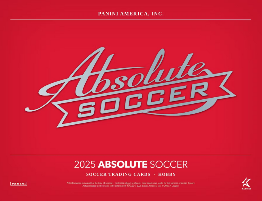 2025 Panini Absolute K League Soccer Hobby Box  (Pre-Order: October 4)