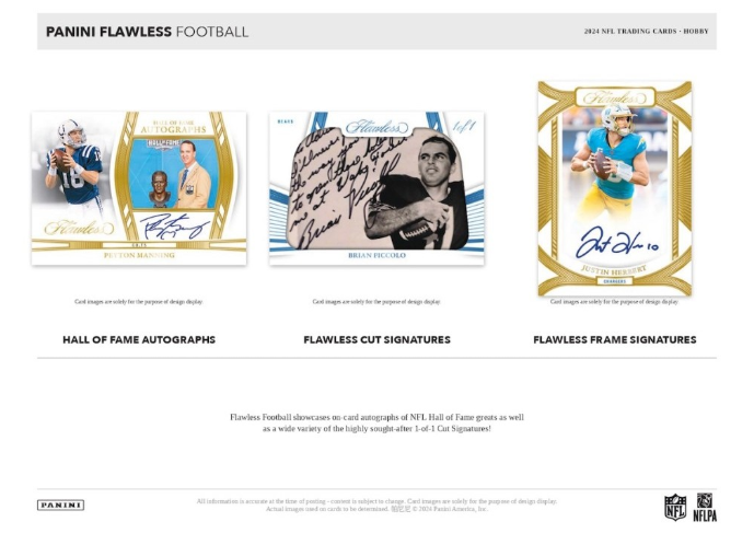 2024 Panini Flawless NFL Football Hobby Box