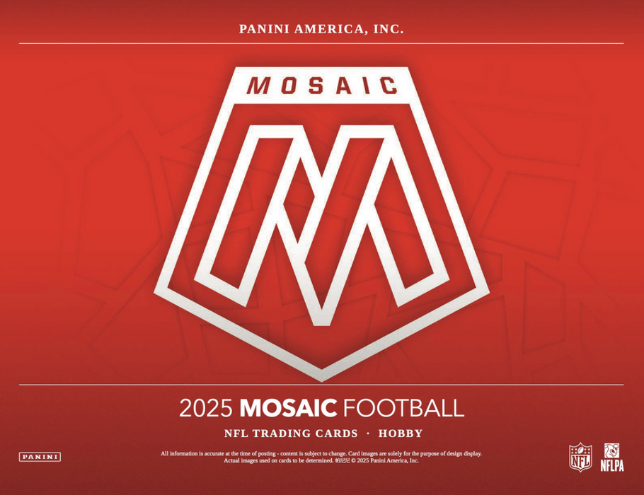 2025 Panini Mosaic NFL Football Hobby Box