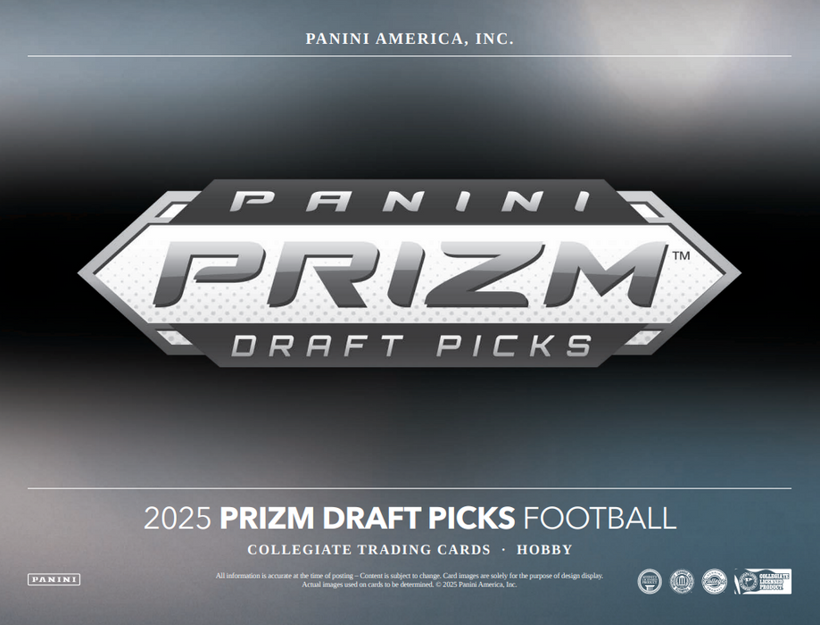 2025 Panini Prizm Draft Picks NFL Football Hobby Box (Pre-Order: December 4)