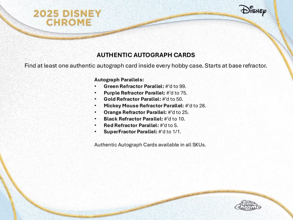 topps 2025 Disney Chrome アリエル 50シリアル 2025 Topps Disney Chrome Mega Box | Steel City Collectibles
