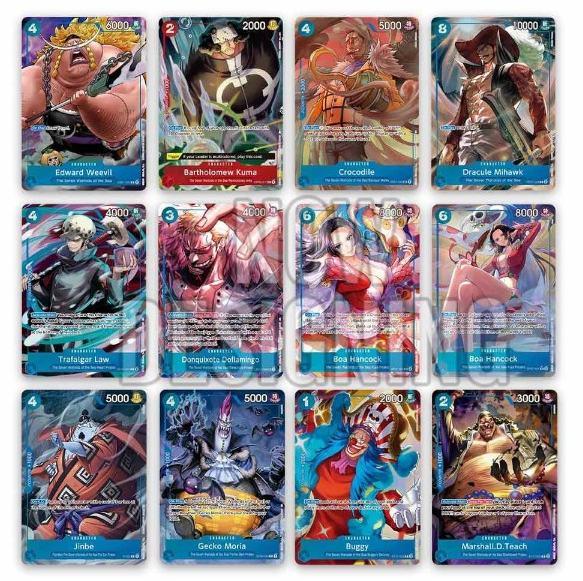 One Piece Card Game : The Seven Warlords of The Sea Binder Collection