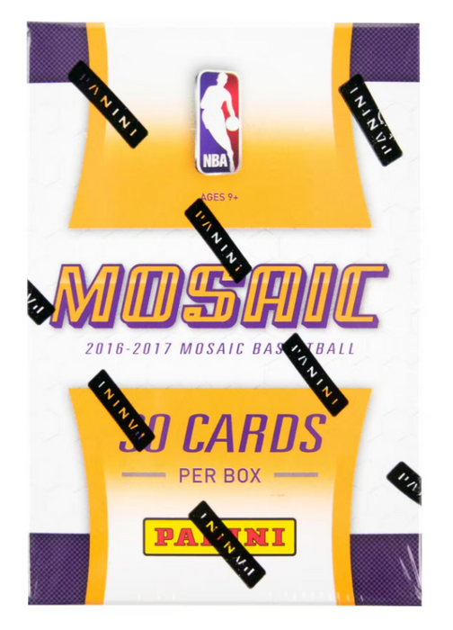 2016-17 Panini Replay Prizm Mosaic Basketball Hobby Box
