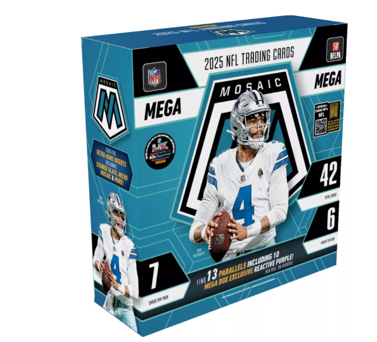 2025 Panini Mosaic Football Mega Box