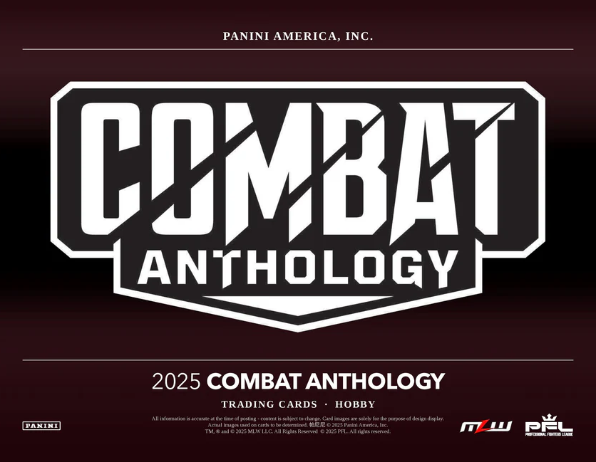 2025 Panini PFL Combat Anthology Hobby Box