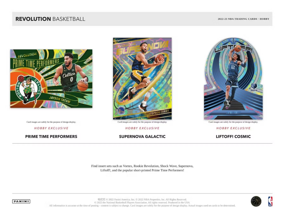 2022-23 Panini Revolution Basketball Hobby Box