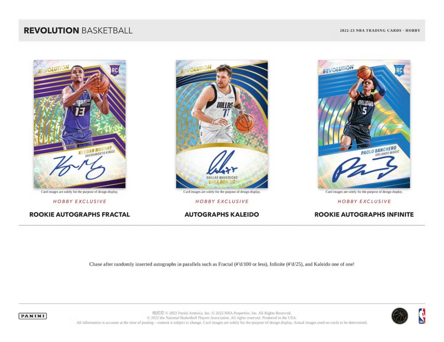 2022-23 Panini Revolution Basketball Hobby Box