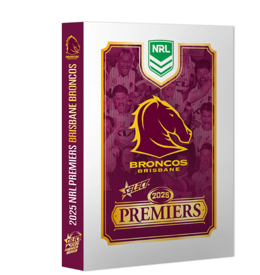 2025 NRL Brisbane Broncos Premiers Limited Edition Card Set