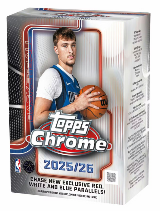 2025-26 Topps Chrome Basketball Blaster Value Box (Pre-Order: December 18)