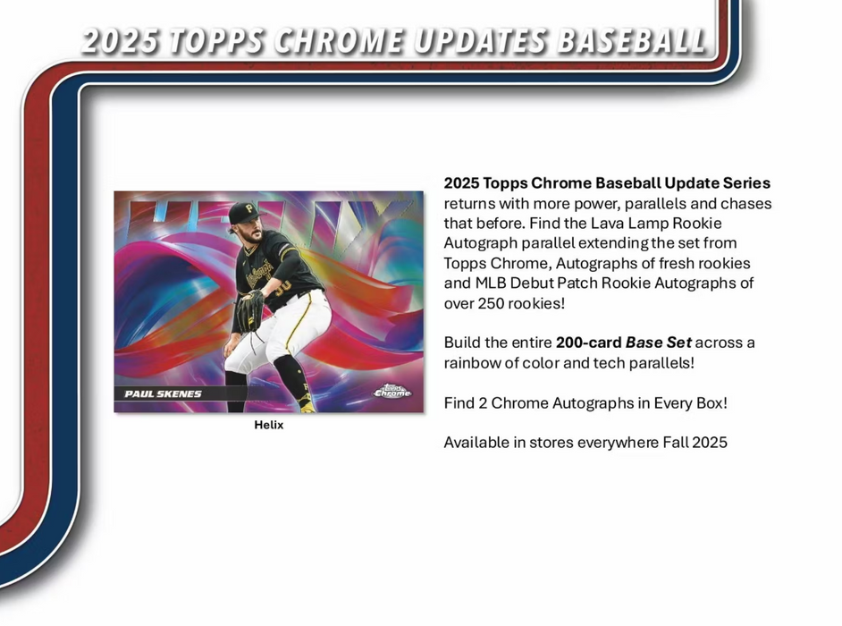 2025 Topps Chrome Update Baseball Breaker's Delight Box