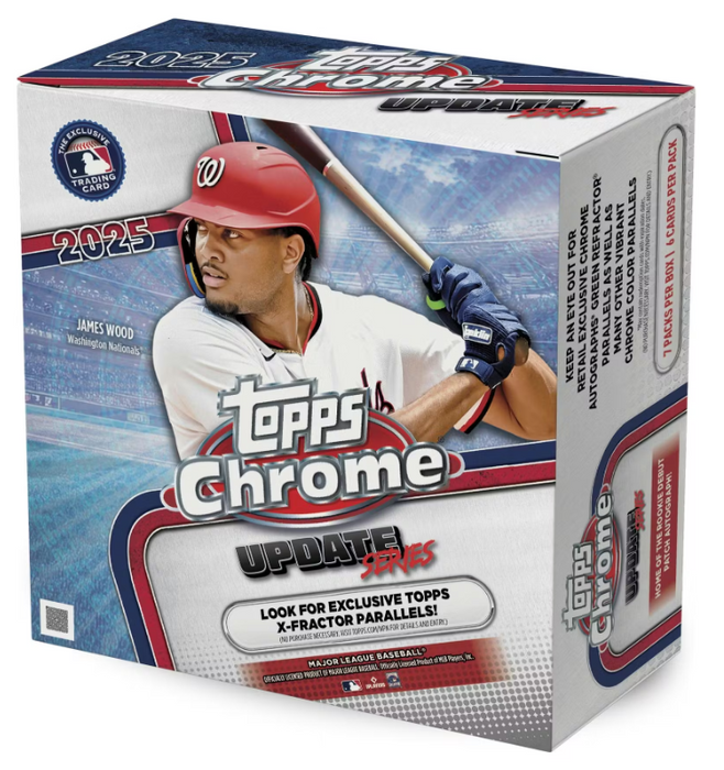 2025 Topps Chrome Update Baseball Mega Box