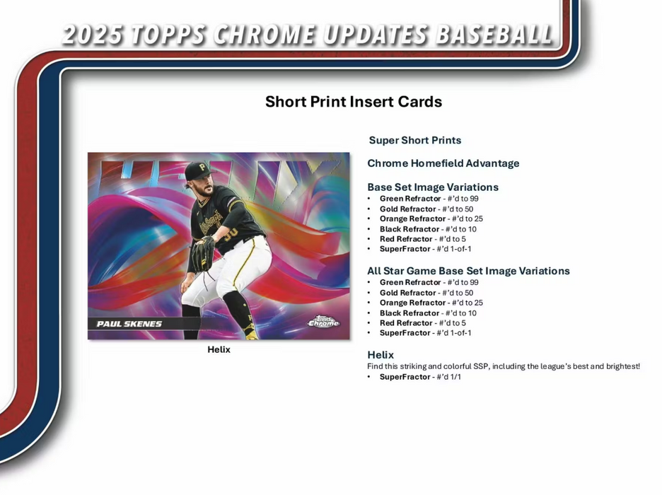 2025 Topps Chrome Update Baseball Mega Box