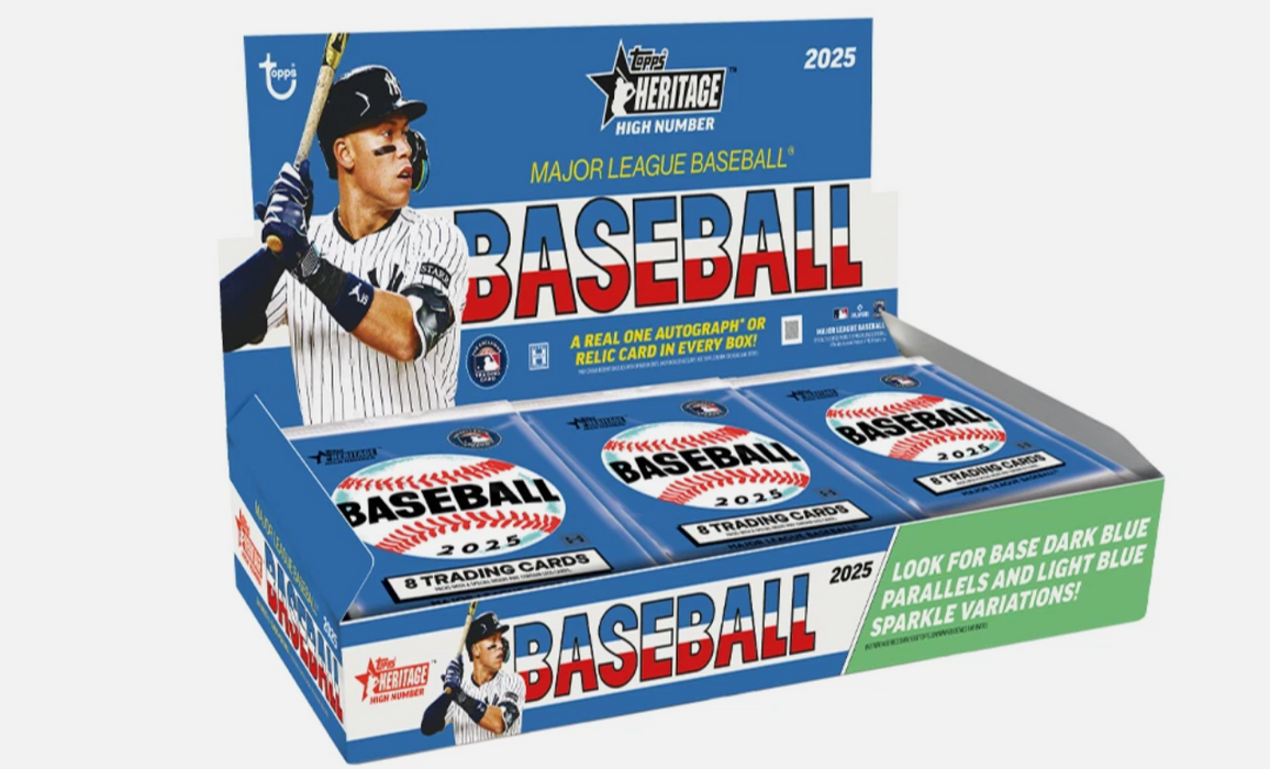 2025 Topps Heritage High Number Baseball Hobby Box