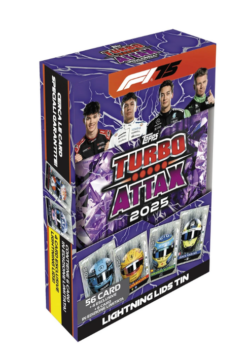 2025 Topps Turbo Attax Formula 1 Mega Tin