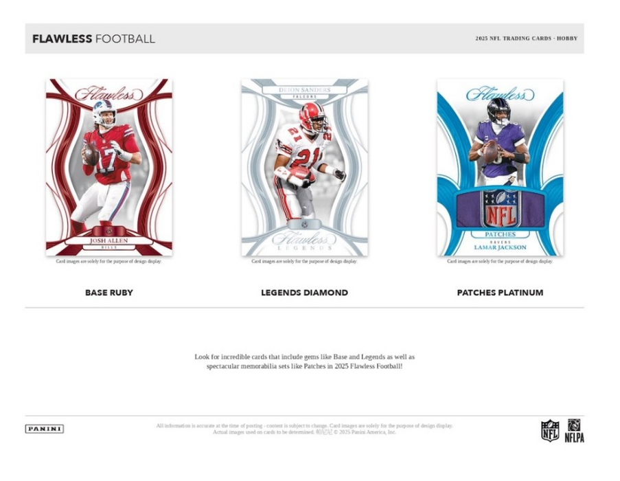 2025 Panini Flawless Football Hobby Box
