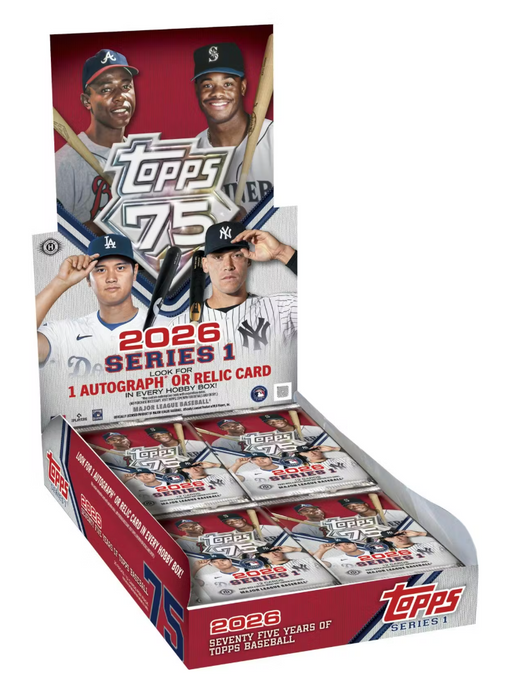 2026 Topps Series 1 Baseball Hobby Box (Pre-Order: February 11)