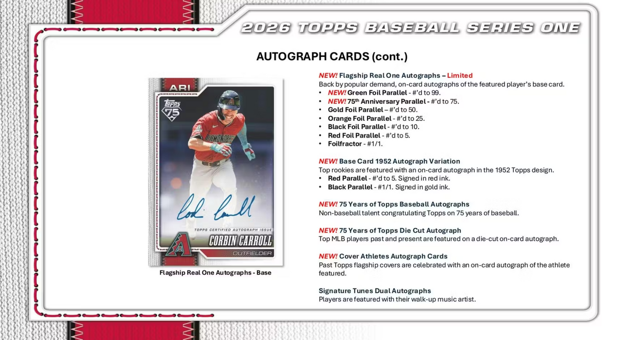 2026 Topps Series 1 Baseball Hobby Box (Pre-Order: February 11)