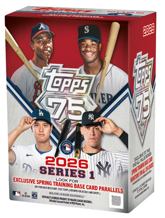 2026 Topps Series 1 Baseball Value Blaster Box (Pre-Order: February 11)