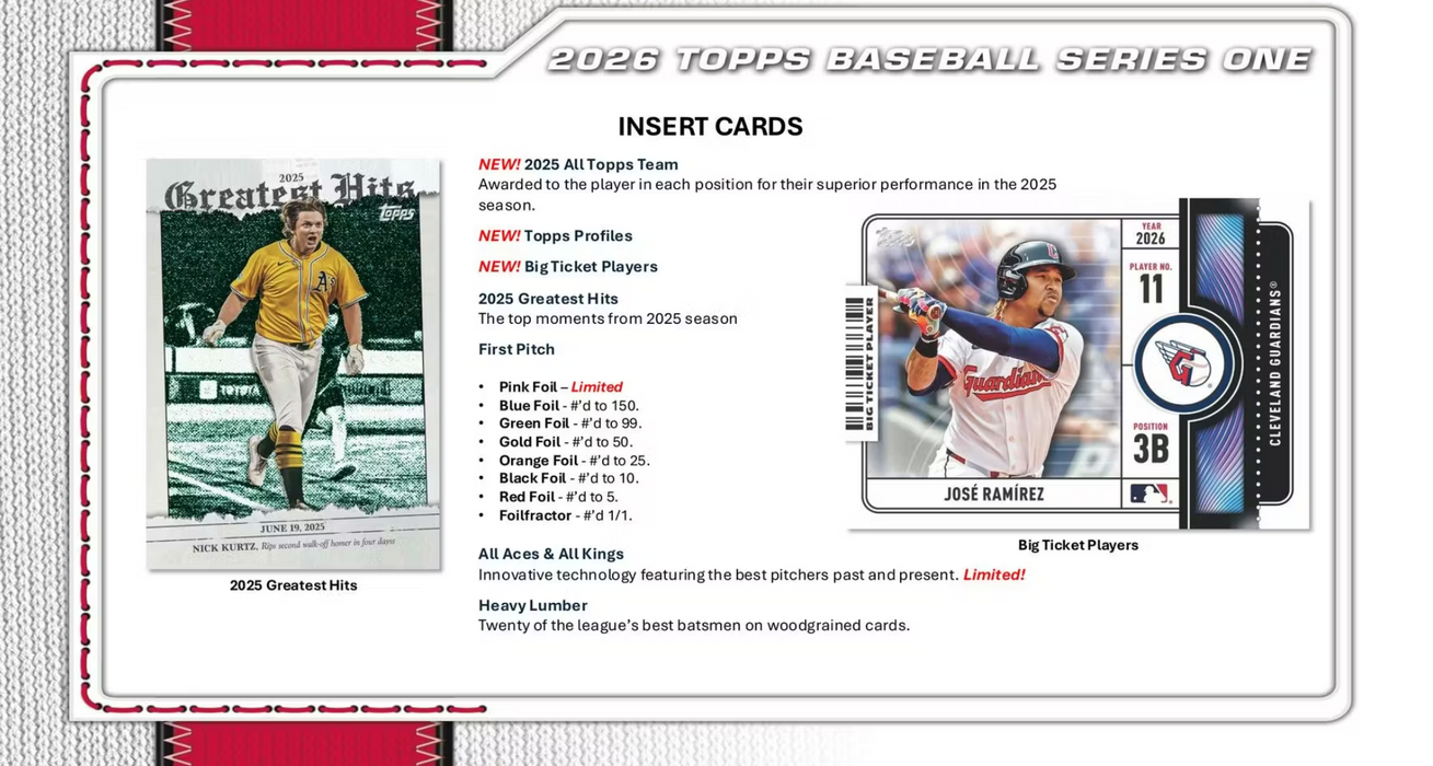 2026 Topps Series 1 Baseball Value Blaster Box (Pre-Order: February 11)