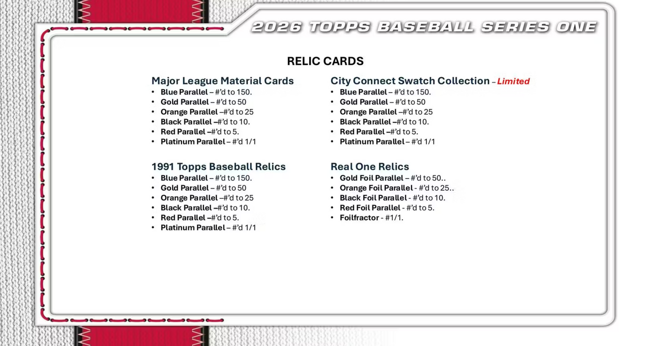 2026 Topps Series 1 Baseball Mega Box
