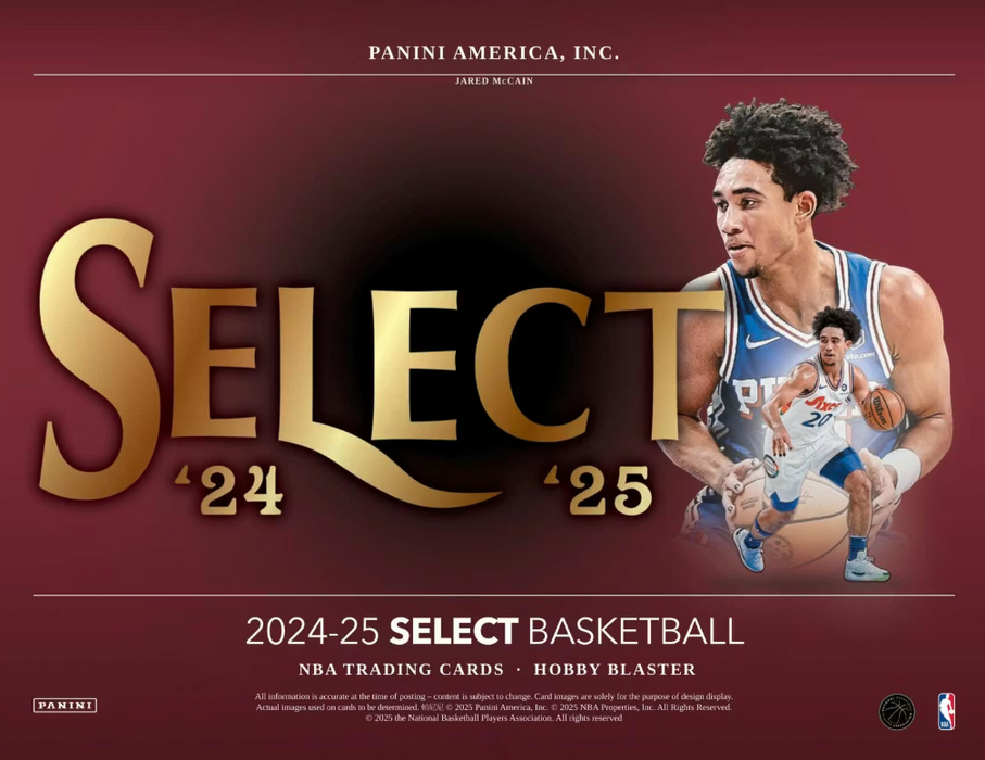 2024-25 Panini Select Basketball Hobby Blaster Box