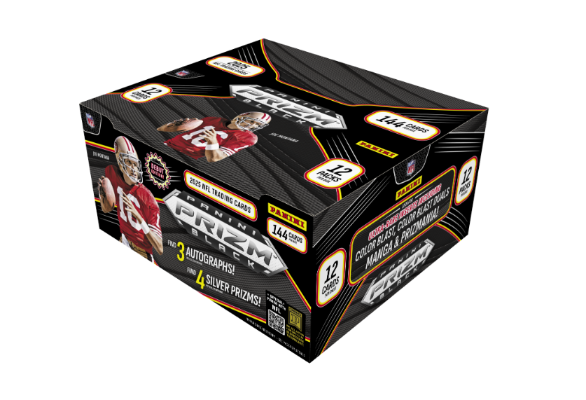 2025 Panini Prizm Black NFL Football Hobby Box