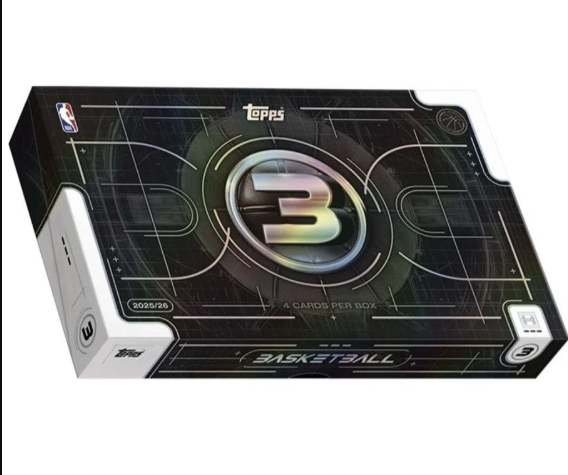 2025-26 Topps Three Basketball Hobby Box