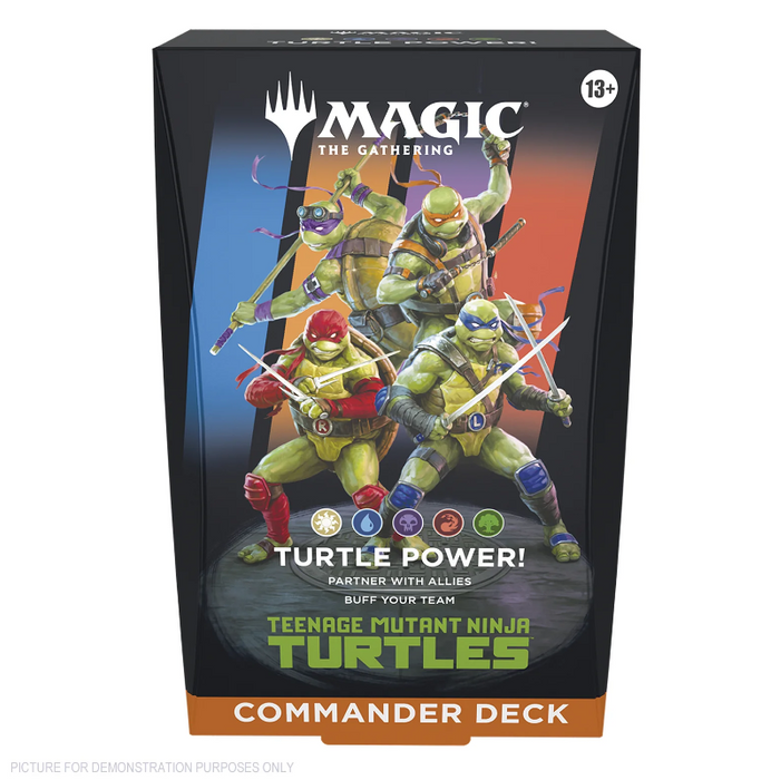 Magic the Gathering Teenage Mutant Ninja Turtles Commander Deck Box