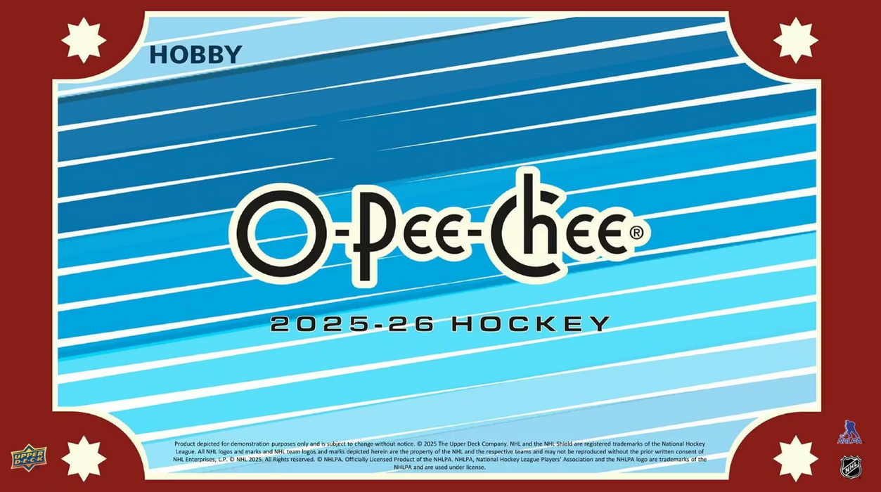 2025-26 Upper Deck O-Pee-Chee Hockey Hobby Box