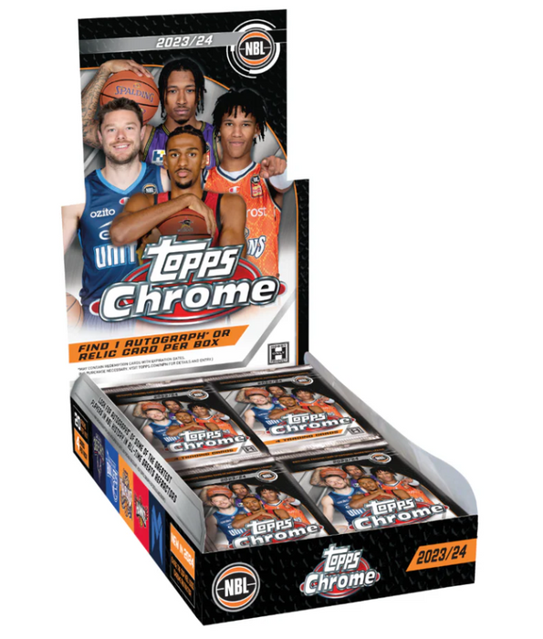 2023-24 Topps Chrome NBL Basketball Hobby Box