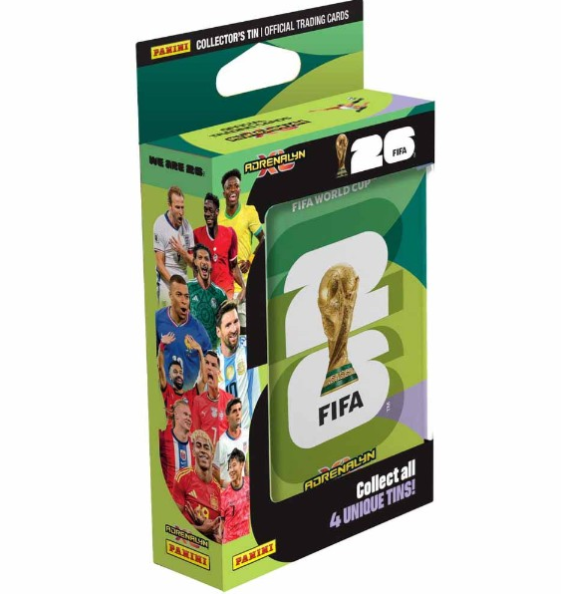 Panini FIFA World Cup 2026 Adrenalyn XL Pocket Tin (Assorted)