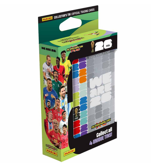 Panini FIFA World Cup 2026 Adrenalyn XL Pocket Tin (Assorted)