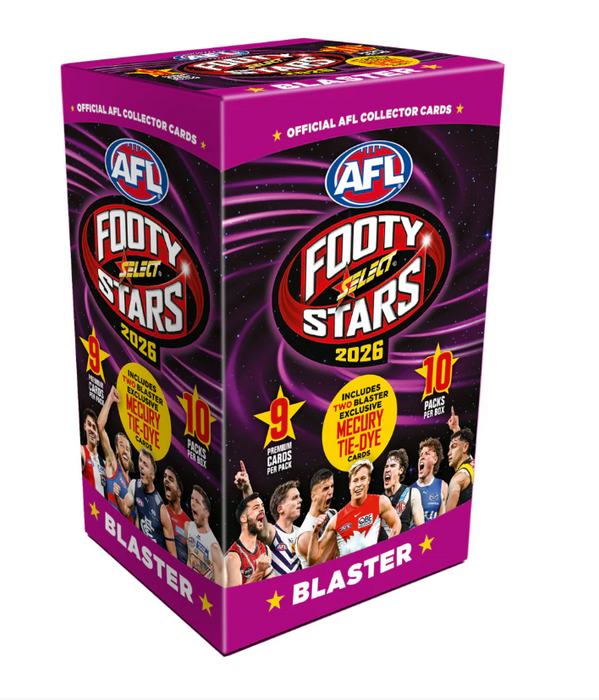 2026 Select AFL Footy Stars Blaster Box (In Stock)
