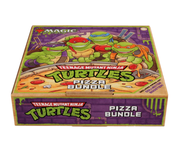 Magic the Gathering Teenage Mutant Ninja Turtles Pizza Bundle Box (Release Date 27th March)