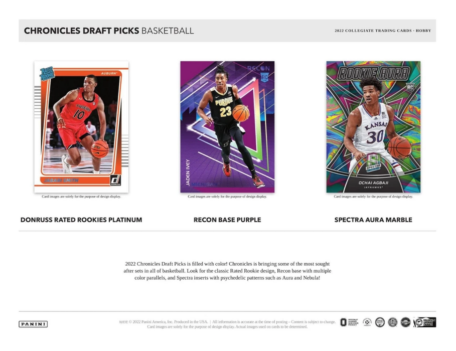 2022-23 Panini Chronicles Draft Picks Basketball Hobby Box
