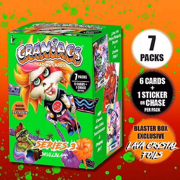 Craniacs Trading Cards Series 3 Blaster Box