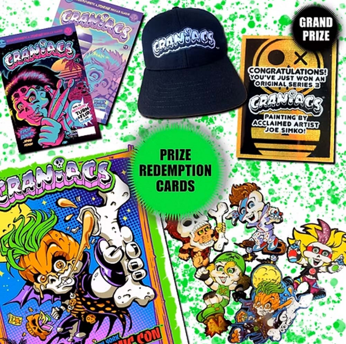 Craniacs Trading Cards Series 3 Blaster Box