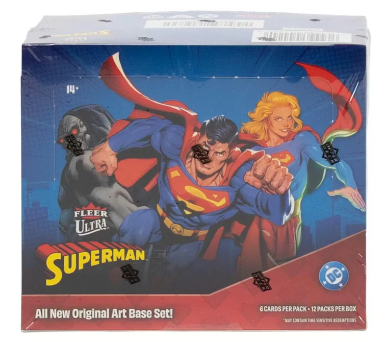 2025 Upper Deck Fleer Ultra Superman Hobby Box