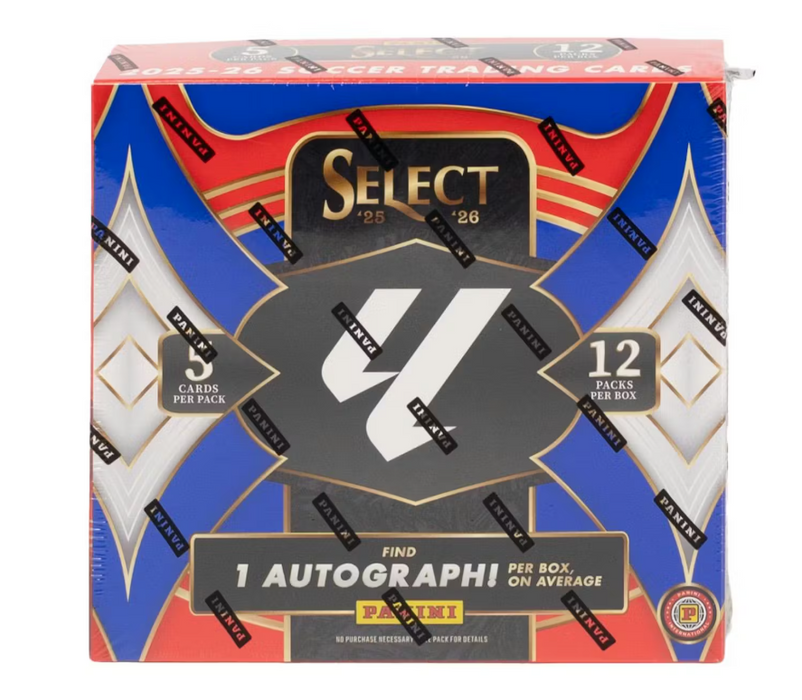 2025-26 Panini Select La Liga Soccer Hobby International Box