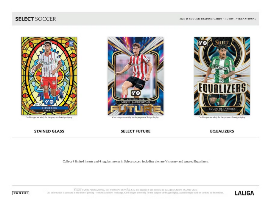 2025-26 Panini Select La Liga Soccer Hobby International Box
