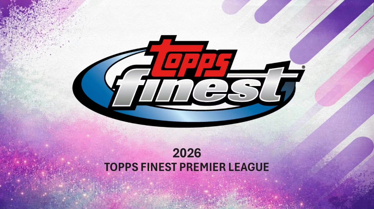 2025-26 Topps Finest Premier League EPL Soccer Hobby Box