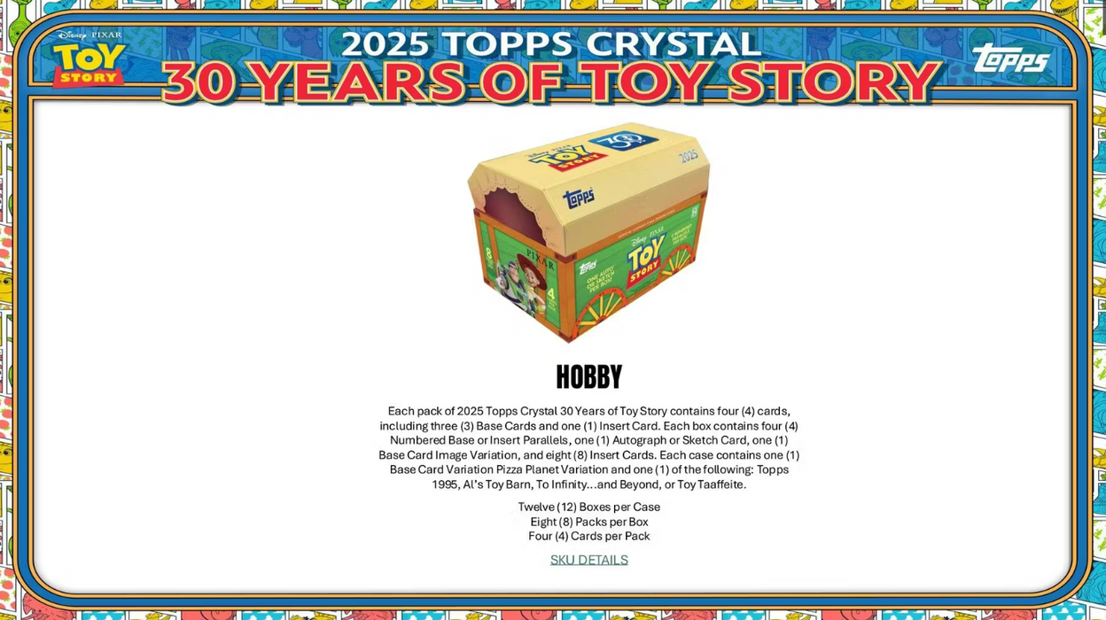 2025 Topps 30 Years of Toy Story Hobby Box