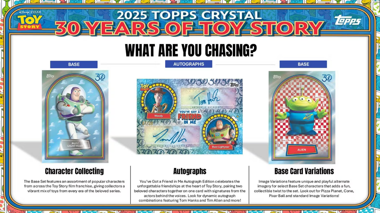 2025 Topps 30 Years of Toy Story Hobby Box