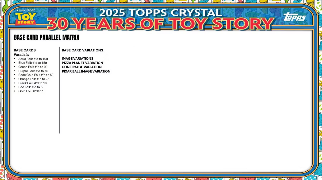 2025 Topps 30 Years of Toy Story Hobby Box