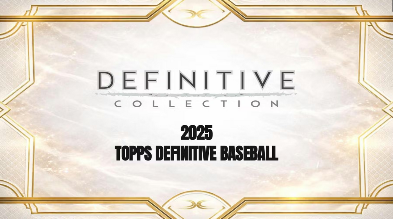 2025 Topps Definitive Baseball Hobby Box