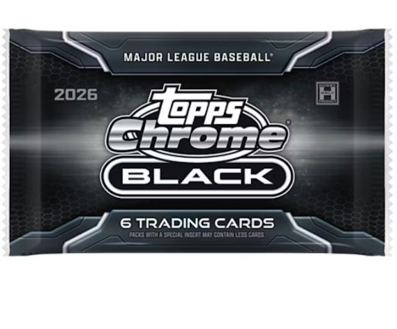 2026 Topps Chrome Black Baseball Hobby Box