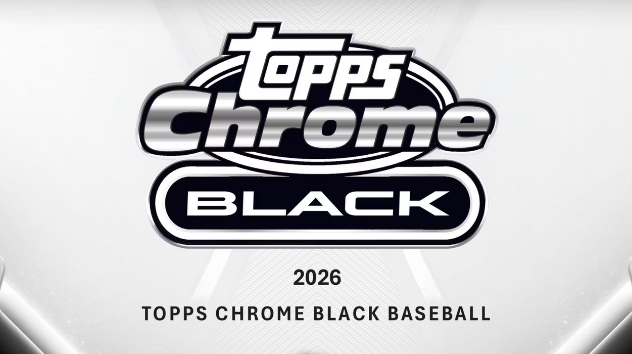 2026 Topps Chrome Black Baseball Hobby Box