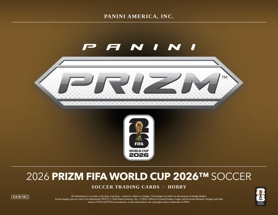 2026 Panini Prizm World Cup Soccer Hobby Box (Pre-Order: June 18)