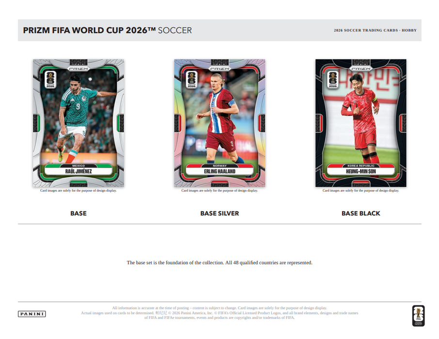 2026 Panini Prizm World Cup Soccer Hobby Box (Pre-Order: June 18)